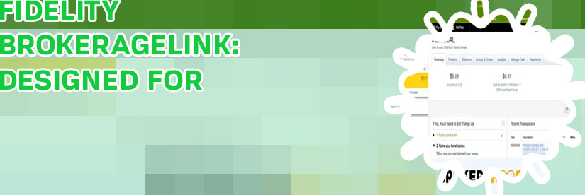 Fidelity brokeragelink account application