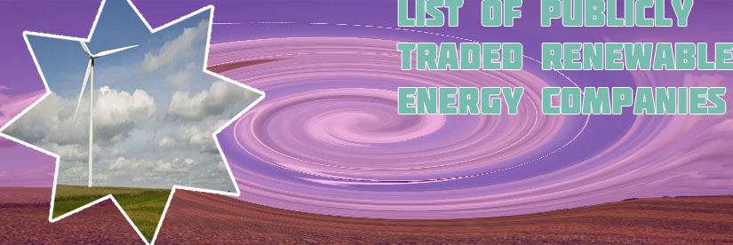 Small renewable energy stocks